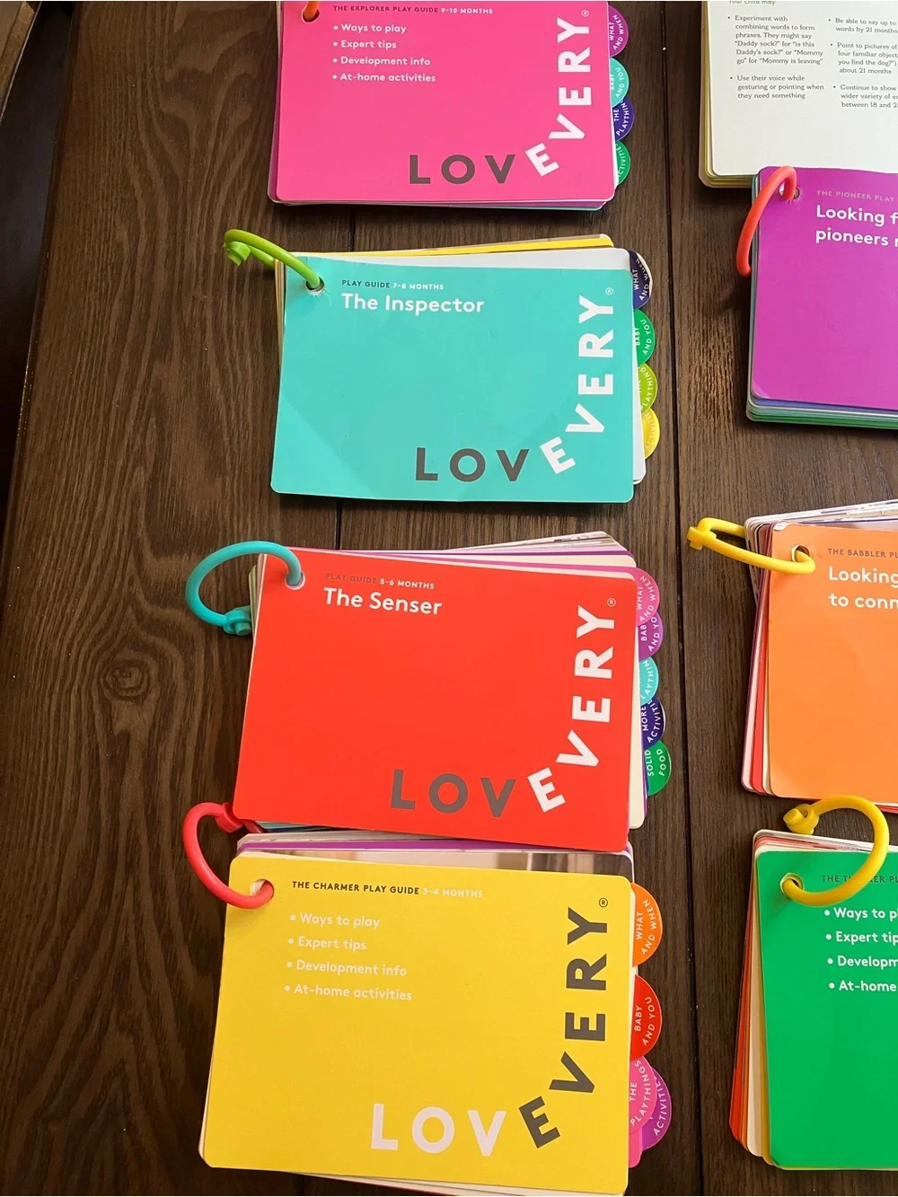 10 Lovevery Play Guides Bundle with Caterpillar Book